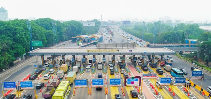 H‑7 Natal 2025, 154.603 Kendaraan Tinggalkan Jabotabek