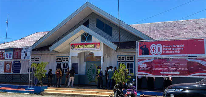 Lapas Nabire Dibobol 4 Kali di 2025 38 Napi Kabur, Keamanan Disorot