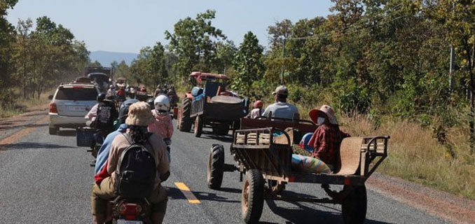 Perang Thailand-Kamboja Berkobar, Warga Terpaksa Mengungsi