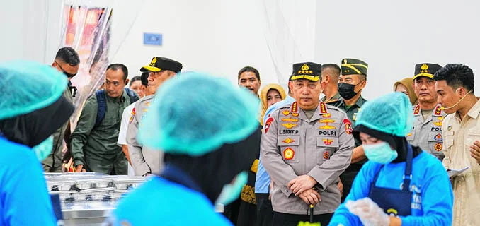 Polri Bangun 436 Unit SPPG Serentak Demi Sukseskan Program Makan Bergizi Gratis