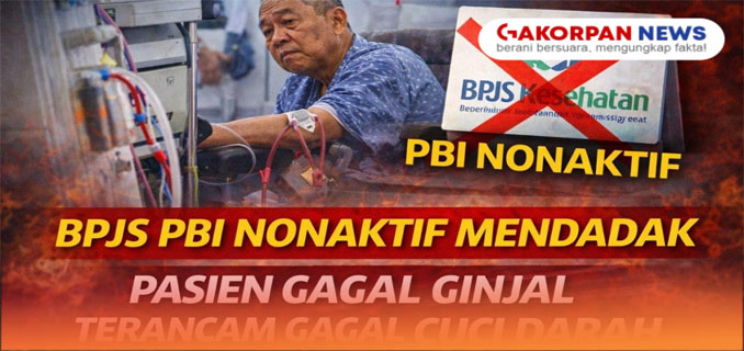 Jutaan Pengguna BPJS PBI Nonaktif Mendadak
